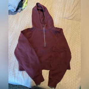LULULEMON cropped scuba with hood